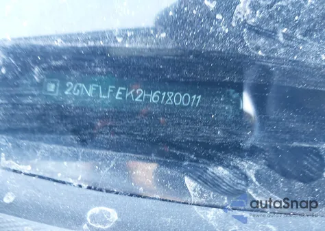 2017 Chevrolet Equinox Lt z USA, uszkodzony, nr VIN 2GNFLFEK2H6180011